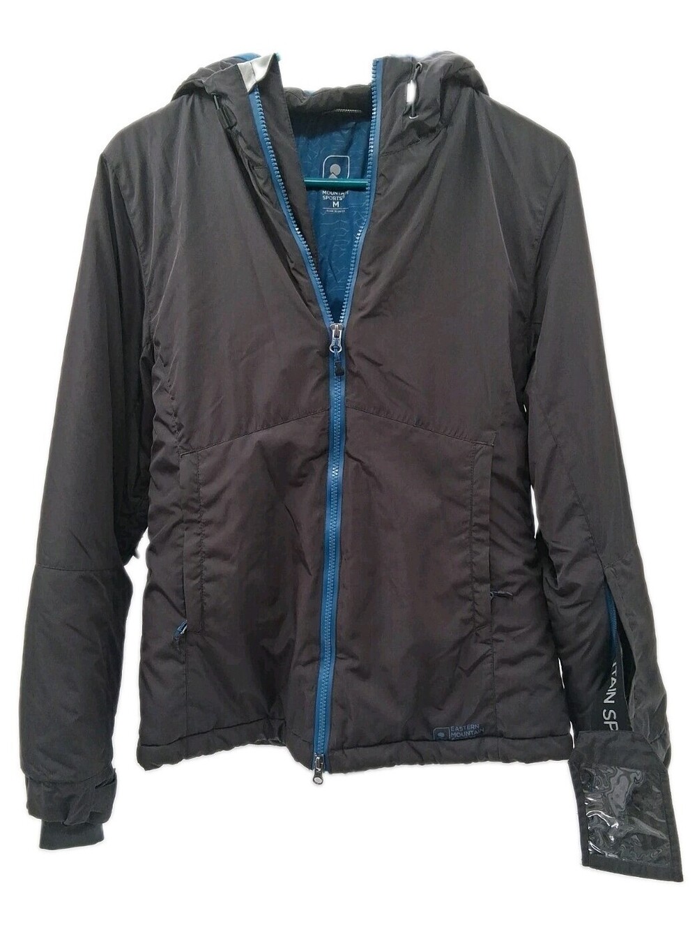 Ems Jacket Women's Medium Black Full Zip Outdoor Hiking Sking Eastern Mountain